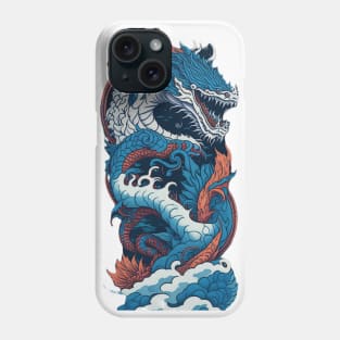 Chinese Sea Dragon Tattoo Phone Case