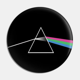 Polysexual Pride Prism Pin