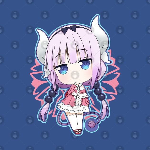 Kawaii Kanna Dragon by WarGreymonZero