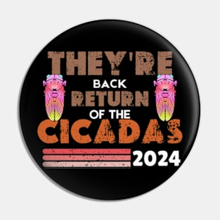 They're back return of the cicadas 2024 Pin