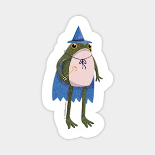 Wizard Frogson the Frog Magnet