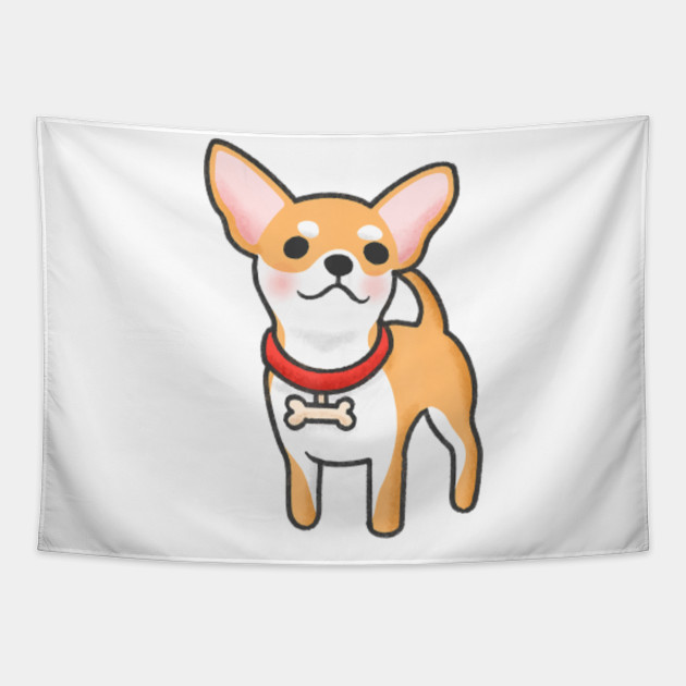 Kawaii Chihuahua Dog Aesthetic Japanese Anime Puppy Gift T Shirt Chihuahua Tapestry Teepublic
