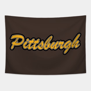 Football Fan of Pittsburgh Tapestry