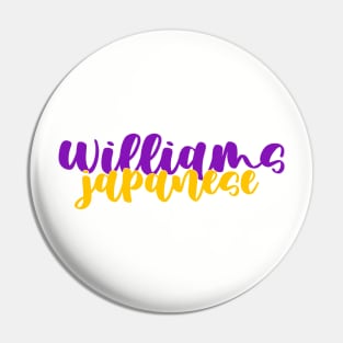 williams college japanese Pin