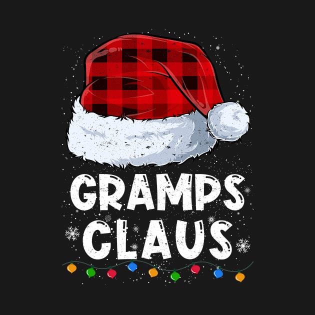 Gramps Claus Red Plaid Christmas Santa Family Matching Pajama by tabaojohnny