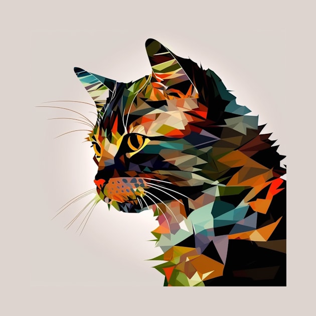 Abstract Cat by Star Scrunch