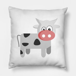 Cute cartoon cow Pillow