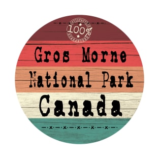 Gros Morne National Park Canada retro T-Shirt