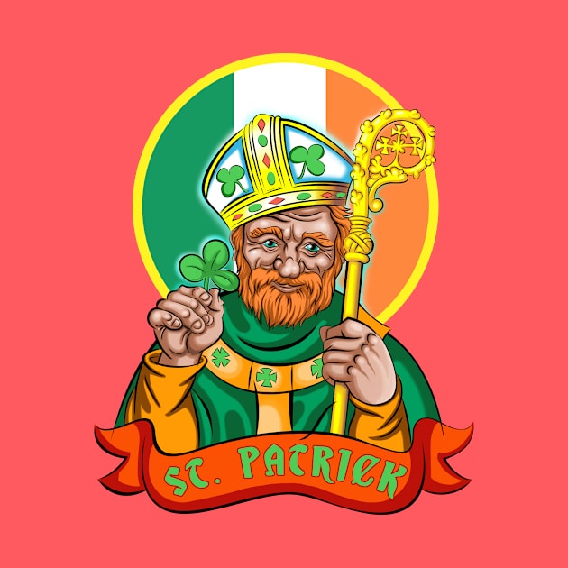 Saint Patrick by Karlov Print