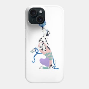 Dalmatian gymnast Phone Case