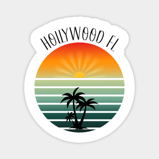 Hollywood Florida Sunrise Magnet