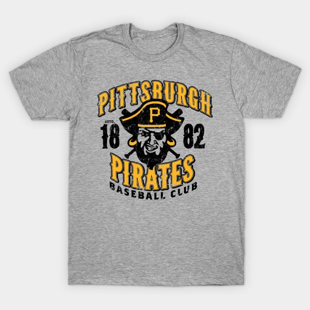 MLB Pittsburgh Pirates Women's Short Sleeve V-Neck Fashion T-Shirt - M