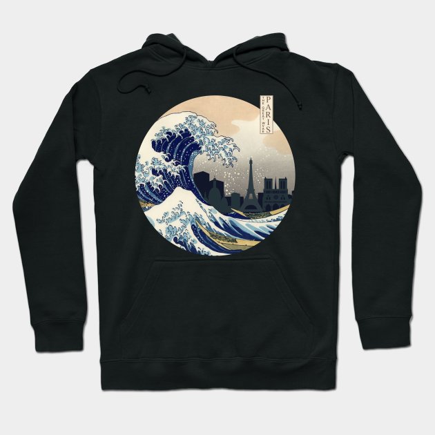 great wave hoodie