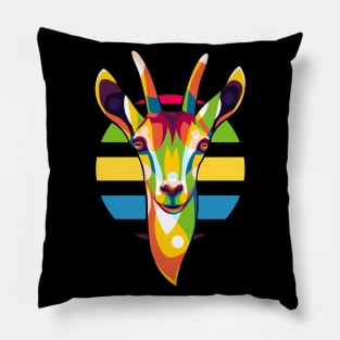 The Baby Ibex Pillow