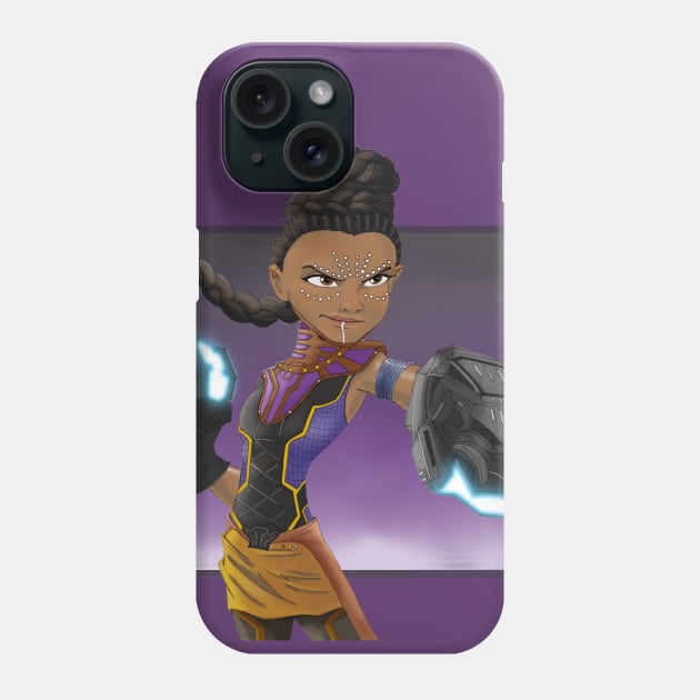 Shuri Phone Case by CG Fan Art