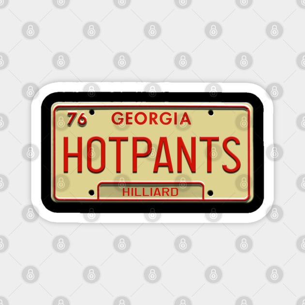 Smokey and the Bandit HOT PANTS Tag Magnet by RetroZest