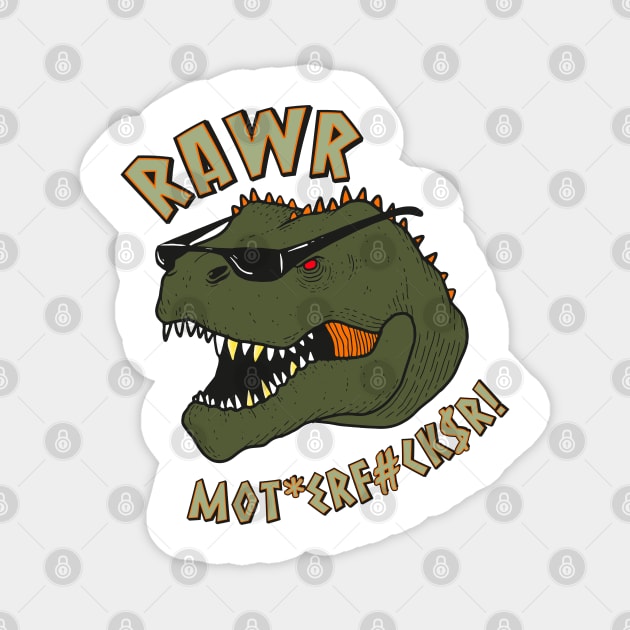 RAWR T-Rex Magnet by BYVIKTOR