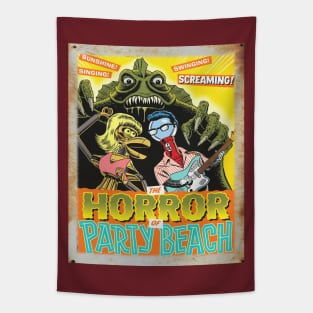 Mystery Science Rusty Barn Sign 3000 - Horror of Party Beach Tapestry