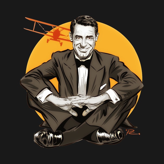 Cary Grant - An illustration by Paul Cemmick by PLAYDIGITAL2020