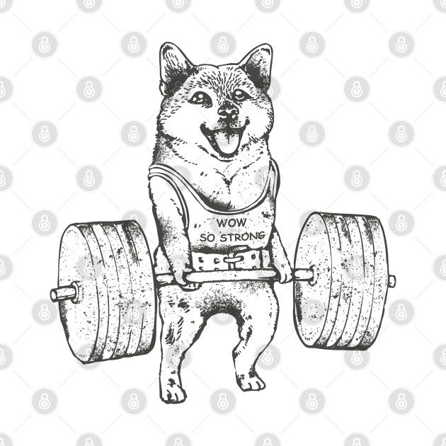 Shiba Inu Lift by huebucket