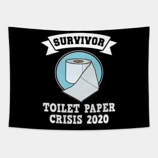 Product of the Year Toilet Paper Corona Survivor Pandemic Funny Tapestry