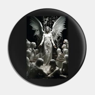 Divine White Angels Pin