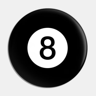 Eight Ball Pin