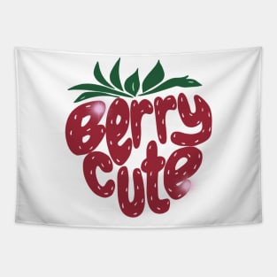 The Cute Strawberry Fruit Tapestry