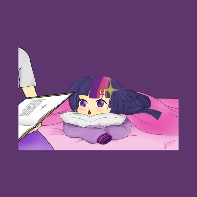 MLP Sleepy Time- Twilight Sparkle by BlondeDud