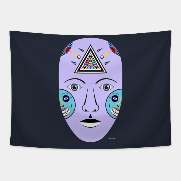 Rave Lavender Tapestry by patrou