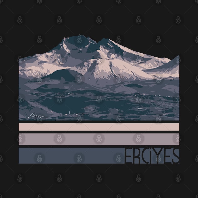 Erciyes Mountain Illustration by High Altitude