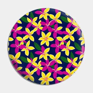 Tropical Floral Symphony Pin