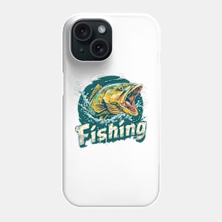 Fishing t-shirt Phone Case