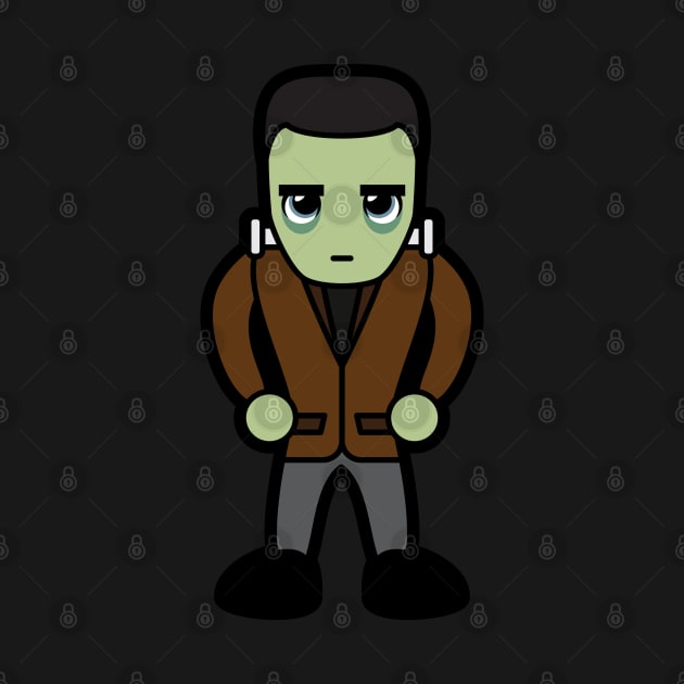 Frankenstein's monster Tooniefied by Tooniefied