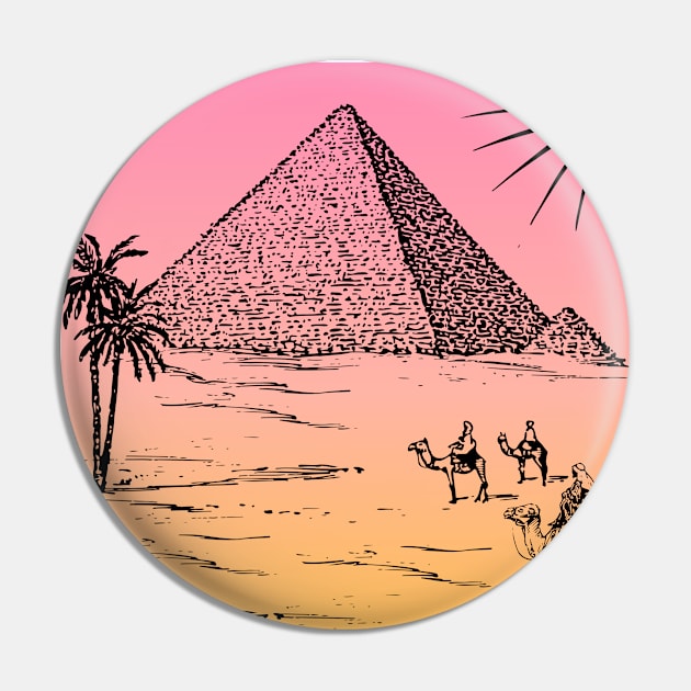 Desert Ride Pin by Bishop Creations