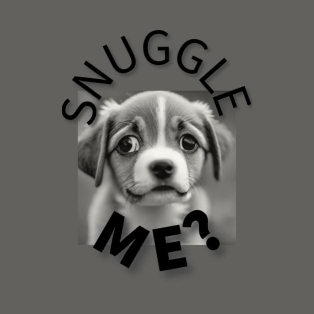 Snuggle me cute puppy by TroutOutdoors