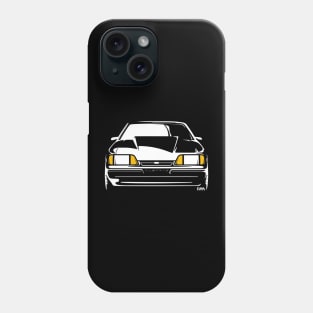 Foxbody Ford Mustang Notch Phone Case