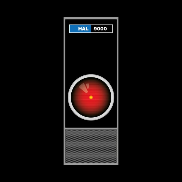 "I'm sorry, Dave." Hal 9000 by Nihilant