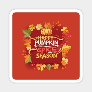 Pumpkin Spice Season Magnet