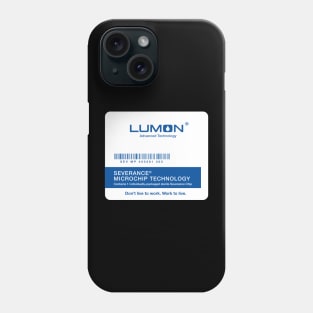 Lumon Severance Chip Phone Case