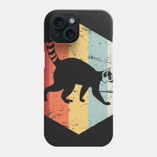 Retro 70s Lemur Phone Case