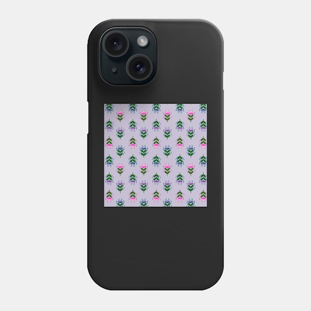 Spring Floral Pattern Design Phone Case by aehcreates