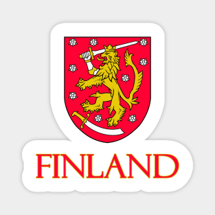 Finland - Finnish Coat of Arms Design Magnet