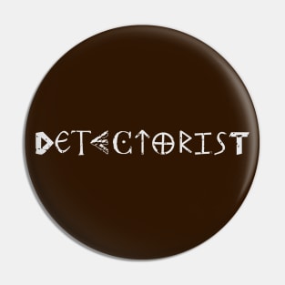 Detectorist in many fonts Pin