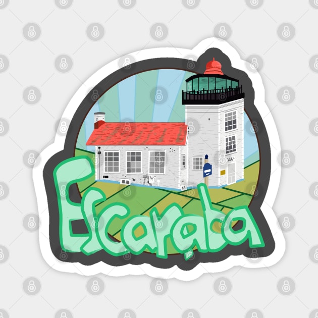 Escanaba Magnet by BjernRaz