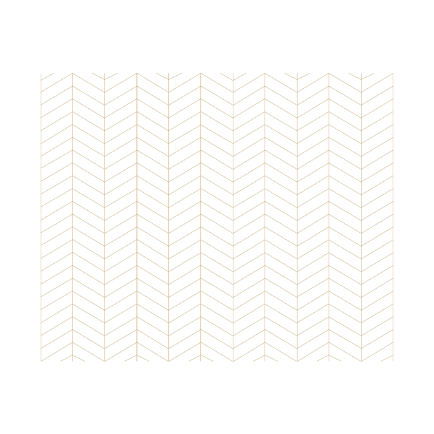 Herringbone Pattern - Gold by NolkDesign