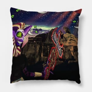 The Cheshire Bastet Pillow