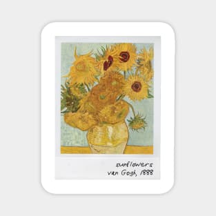 van Gogh - sunflowers Magnet