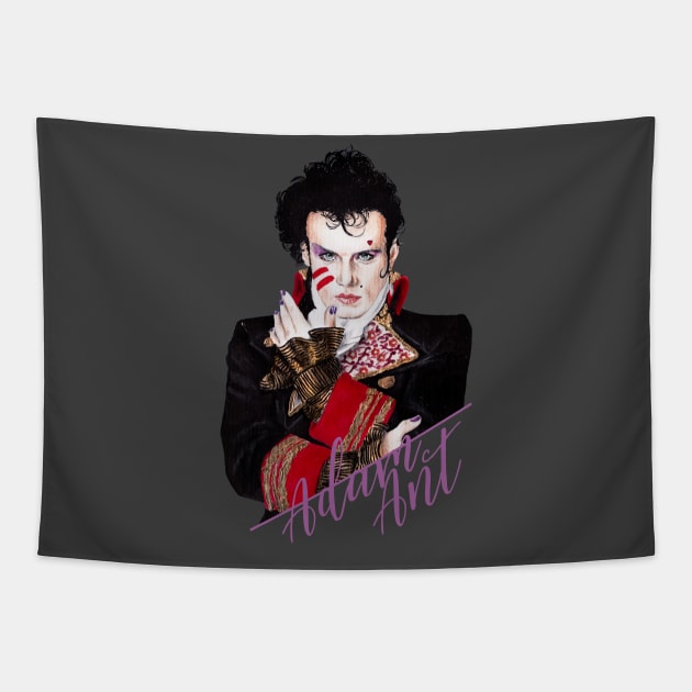 Adam Ant - Prince Charming Tapestry by Otracreativa