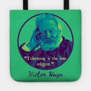 Victor Hugo Portrait and Quote Tote